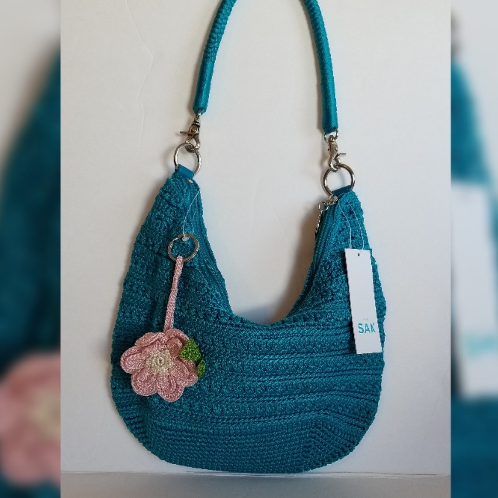 The Sak Diana Teal Shoulder Bag